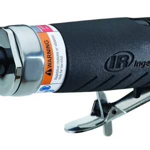 Ingersoll Rand 3107G Air Die Grinder Edge Series – 1/4", Heavy Duty, Straight, Ergonomic Grip, Ball Bearing Construction, Lightweight Tool, Black