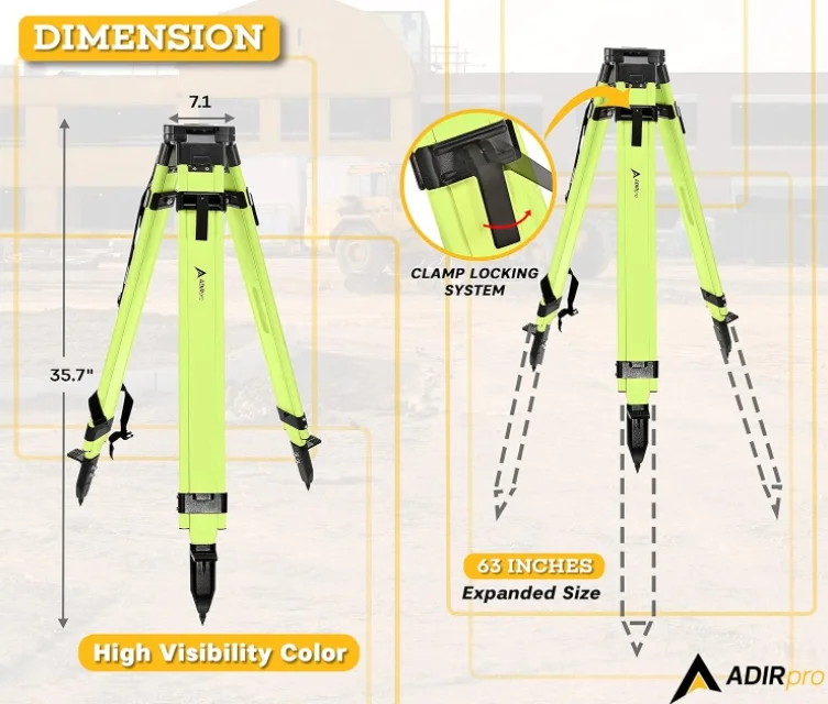 AdirPro Universal Survey Tripod