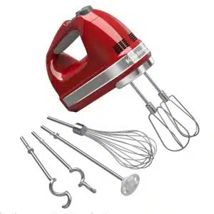 Kitchen Aid KHM926ER Empire Red 9-Speed Hand Mixer